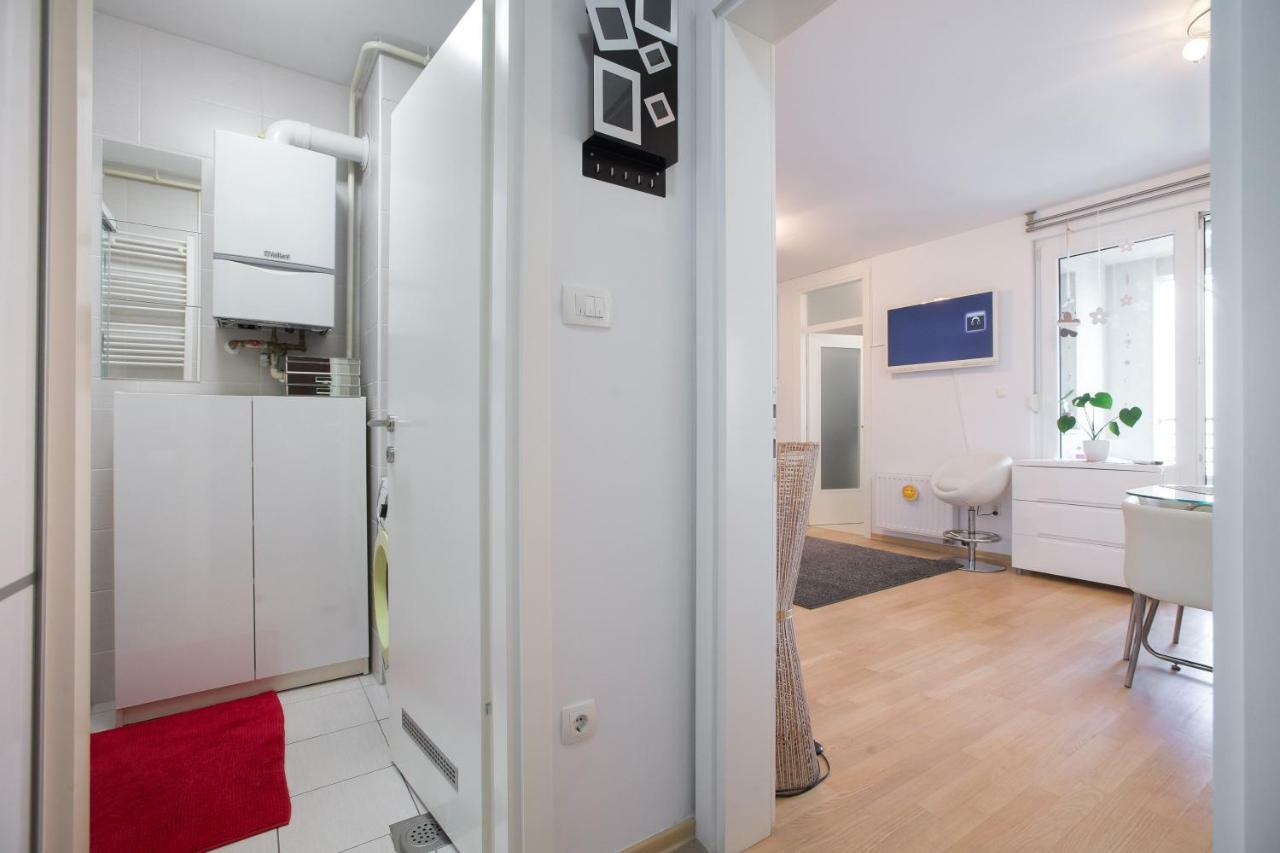 זאגרב Cozy & Modern Studio With Balcony מראה חיצוני תמונה
