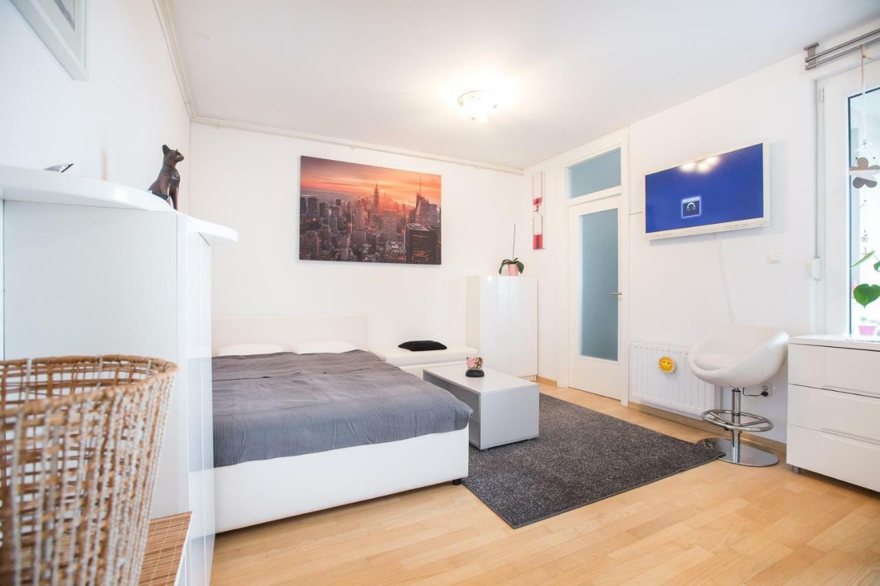 זאגרב Cozy & Modern Studio With Balcony מראה חיצוני תמונה